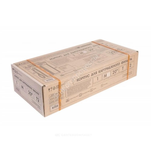 Корпус фильтра 1 М Т2 1" ВР Ру10 2-ст Big Blue 20" Джилекс 9062