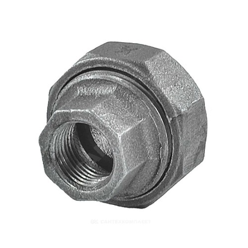 Соединитель прямой американка чугун Ду 40 (1 1/2") ВР/ВР Fittex PLUS