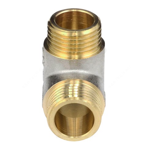 Тройник латунь никель Ду 20 (3/4") ВР/НР/НР Aquasfera 9035-02