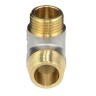 Тройник латунь никель Ду 20 (3/4") ВР/НР/НР Aquasfera 9035-02