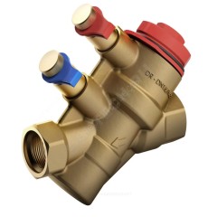 Клапан балансировочный автомат латунь Dynamic Ду 15 Rp1/2" Ру25 ВР без ниппелей BROEN 4360000L-000001