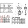 Затвор дисковый поворотный чугун VPI4449-N24EP Ду 125 Ру16 межфл с электроприводом Nutork 230В диск нерж Tecofi VPI4449-N24EP0125