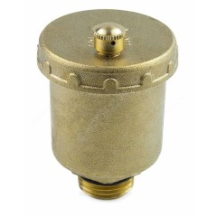 Воздухоотводчик автоматический латунь 5003 Ду 15 Ру10 G1/2" НР прямой Aquasfera 5003-01