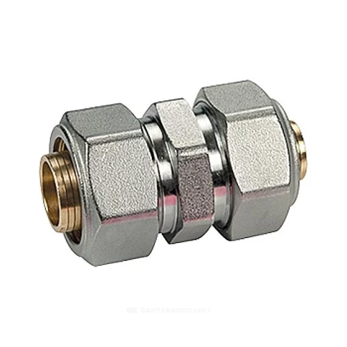Муфта переходная МП латунь хром обжим Дн 26х20 R566AM Giacomini R566MX060