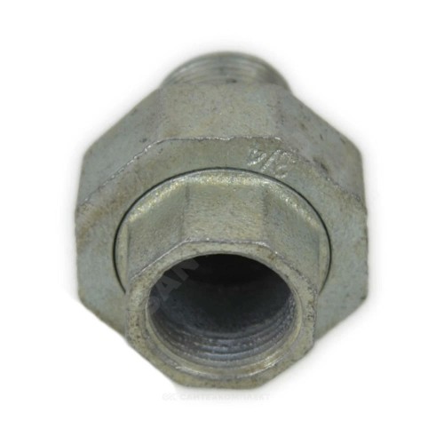 Соединитель прямой американка чугун оц Ду 15 (1/2") ВР/НР Fittex