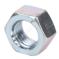 Гайка стальная оц М14 к.п. 5 шестигранная вес DIN 934 (5915/5927)