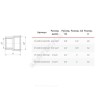 Муфта латунь никель переходная Ду 32х15 (1 1/4"х1/2") ВР/ВР VALFEX VF.240.N.114.012