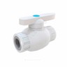 Кран шаровой PP-R полнопроходной белый Дн 25х3/4" ВР RTP (РосТурПласт) 21814