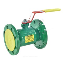 Кран шаровой сталь 11с67п Ду 250 Ру25 фл L=450мм Маршал 2Цф.00.1.025.250/200