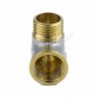 Угольник латунь никель Ду 25 (1") ВР/НР 9002 ГОСТ 32585-2013 Aquasfera 9002-03