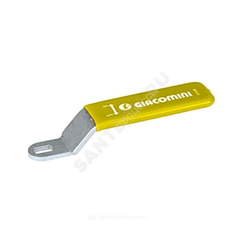 Рукоятка крана рычажная P31LG желтая для 3/8"-1/2" Giacomini P31LGY102