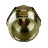 Муфта для PE-X труб радиальная латунь Дн 16х3/4" НР РОС