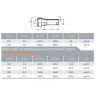 Труба НПВХ с раструбом коричневая Дн 315х7,7 б/нап L=1,0м в/к SN4 Агригазполимер