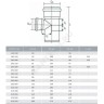 Тройник НПВХ коричневый Дн 110х110х87гр б/нап в/к Агригазполимер