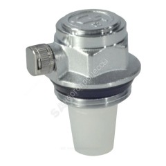 Воздухоотводчик автоматический латунь R200 Ду 32 Ру14 G1 1/4" НР угловой левый Giacomini R200X004