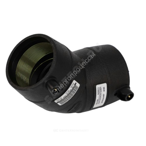 Отвод электросварной ПЭ100 Дн 315х45гр Ру16 SDR11 SMART JOINT EFL4315A