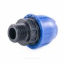 Муфта компрессионная ПЭ Дн 63х1 1/4" НР Ру10 RTP (РосТурПласт) 22067