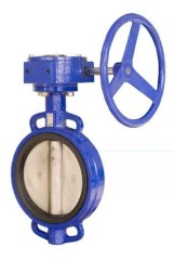 ДИСКОВЫЙ ЗАТВОР FAF3500 Ду300 С РЕДУКТОРОМ-WAFER-EPDM-SS304