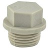 Заглушка (пробка) PP-R серая Дн 20х1/2" НР VALFEX 10163020Г