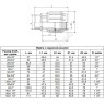 Муфта компрессионная ПЭ Дн 40х3/4" НР ТПК-АКВА 50033440