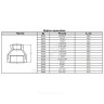 Муфта переходная чугун оц Ду 40х20 (1 1/2"х3/4") ВР Fittex PLUS