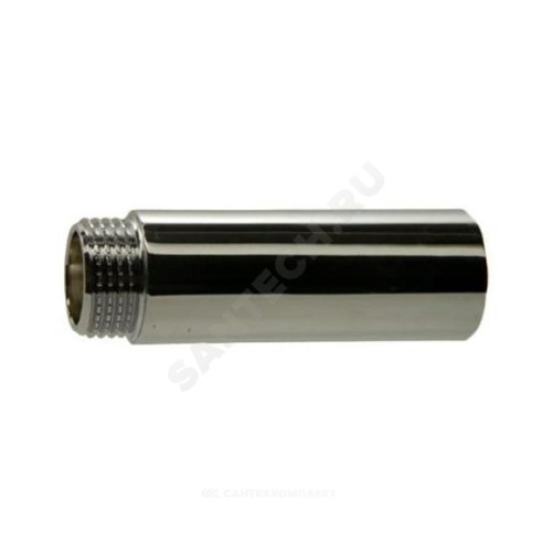 Удлинитель латунь хром Ду 20 (3/4") L=70мм ВР/НР SantechSystems