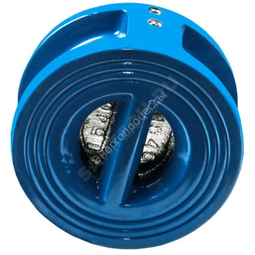 Клапан обратный чугун 2/створ CB3448N Ду 300 Ру16 Тмакс=110 оС межфл створки чугун Tecofi CB3448N-EP0300