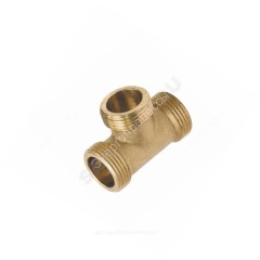 Тройник латунь Ду 15 (1/2") НР/НР/НР Цветлит ZW50083