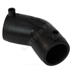 Отвод электросварной ПЭ100 Дн 250х90гр Ру16 SDR11 SMART JOINT EFL9250A