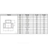 Тройник переходной чугун Ду 32х25 (1 1/4"х1") ВР/ВР Fittex PLUS