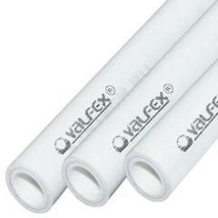 Труба PP-R белая арм алюминием Дн 32х5,4 Ру25 SDR6 Т<90С L=4м VALFEX 10104032