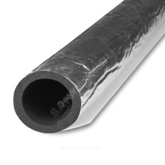 Трубка вспененный каучук ST 108/13 L=1м Тмакс=110°C черный с покрытием IC CLAD SR K-flex 13108214303CS