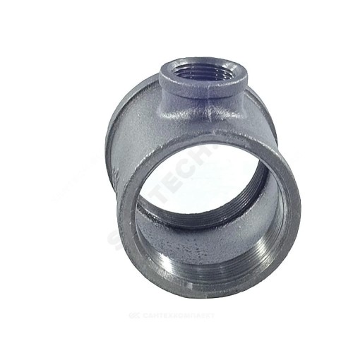 Тройник переходной чугун Ду 40х25 (1 1/2"х1") ВР/ВР Fittex PLUS