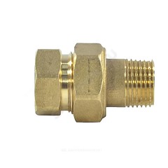 Соединитель латунь американка Ду 32 (1 1/4") прямой ВР/НР R18 Giacomini R18Y006