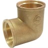 Угольник латунь Ду 15 (1/2") ВР/ВР VALFEX VF.090.L.012