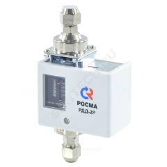 Реле давления РДД-2Р 1-6бар G1/4" 220В IP42 110C Росма 00000004014