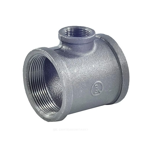 Тройник переходной чугун Ду 50х20 (2"х3/4") ВР/ВР Fittex PLUS