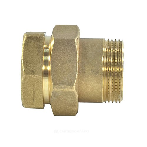 Соединитель латунь американка Ду 40 (1 1/2") прямой ВР/НР R18SP Giacomini R18SPY007