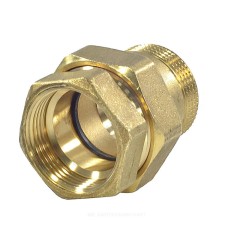 Соединитель латунь американка Ду 50 (2") прямой ВР/НР R18SP Giacomini R18SPY008