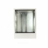 Шкаф коллекторный встраиваемый сталь ШРВ-4 850х120-180х648-708мм ФАЭКС