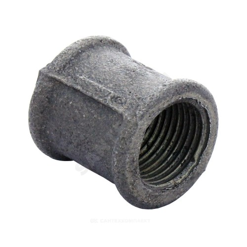 Муфта прямая чугун Ду 32 (1 1/4") ВР Fittex