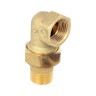 Соединитель латунь американка Ду 15 (1/2") угловой ВР/НР R19 Giacomini R19Y003