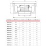 Клапан обратный латунь пружинный R60W Ду 20 Ру16 межфл диск нерж Giacomini R60WY001