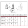 Фильтр сетчатый Y-образный латунь Ду 20 Ру30 3/4" ВР R74A Giacomini R74AY104