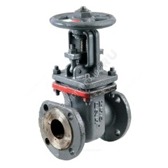 Задвижка клиновая сталь газ 30с64нж Ду 100 Ру25 фл МЗТА