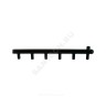 Коллектор сталь Ду 32 1 1/4" НР на 7 вых 1/2" НР м/о 100мм Элит-Металл 2115-ст