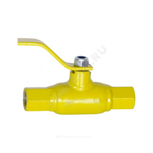 Кран шаровой сталь газ КШ.Ц.М.GAS Ду 25 Ру40 ВР L=135мм LD КШ.Ц.М.GAS.025.040.Н/П.02