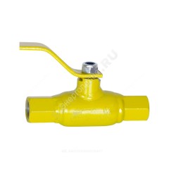 Кран шаровой сталь газ КШ.Ц.М.GAS Ду 25 Ру40 ВР L=135мм LD КШ.Ц.М.GAS.025.040.Н/П.02