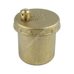Воздухоотводчик автоматический латунь 5004 Ду 15 Ру10 G1/2" НР угловой Aquasfera 5004-01