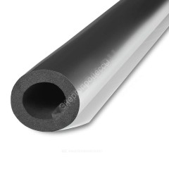 Трубка вспененный каучук ST 54/25 L=1м Тмакс=110°C черный с покрытием AL CLAD K-flex 25054214303CL